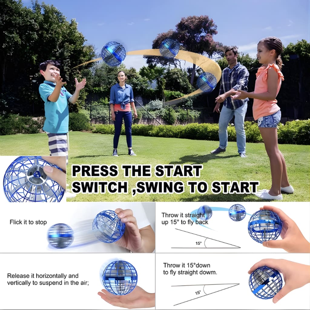 NavixToys flying boomerang ball