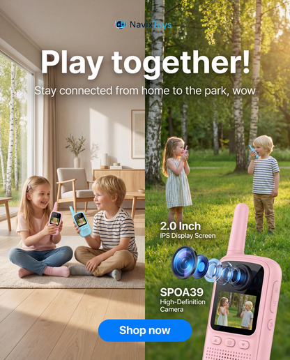 VIDEO NT⁵ Walkie Talkie for Kids