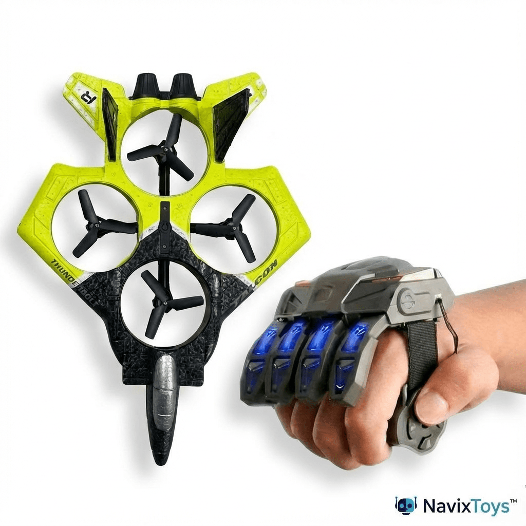 COMBAT NT¹ RC Fighter Jet - Gravity Control Airplane for Kids & Adults - NavixToys