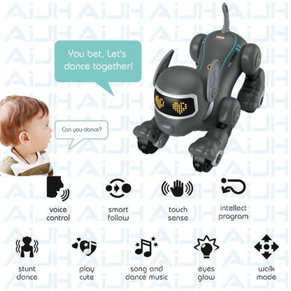 SKU 4.2 - Perro Inteligente Voice Dialogue RC Robot Dog - NavixToys