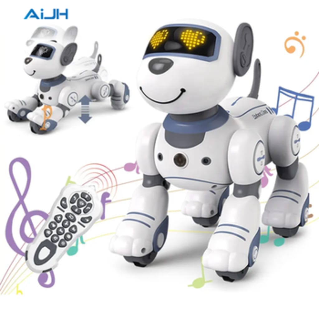 SKU 4.2 - Perro Inteligente Voice Dialogue RC Robot Dog - NavixToys
