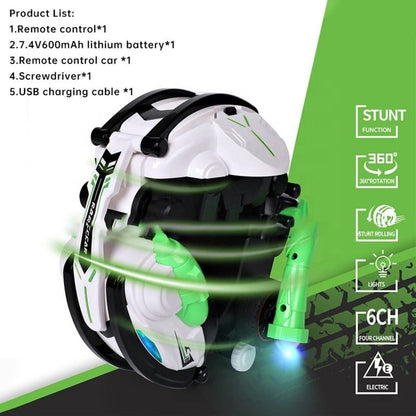 SKU 5.1 - Rolling Snake Tumbling Rc Auto - NavixToys